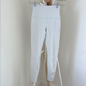 Lululemon Sky Blue High-Waisted Leggings-Align